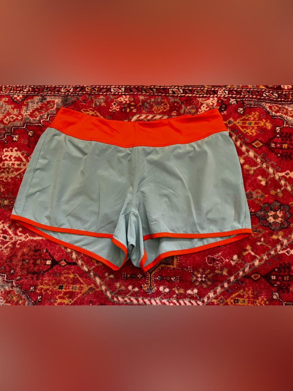 Brooks Shorts with Orange Trim